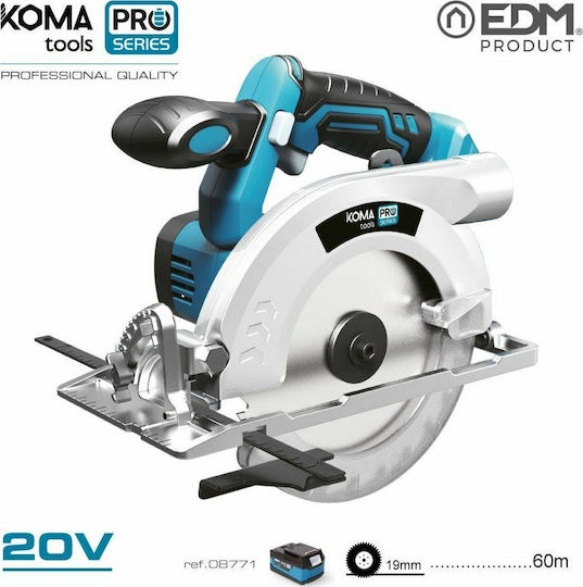 EDM Grupo S7906461 Циркулярна пила Самостоятелна с Регулиране на Скоростта
