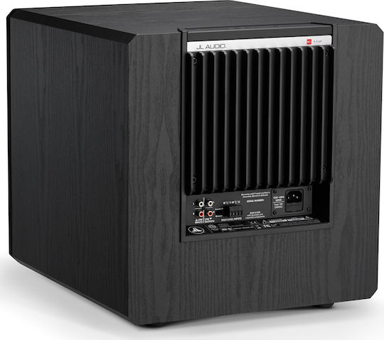 JL Audio E-Sub e110 Самоусилващ Субуфер с Говорител 10" 1200W Черно с вода