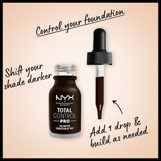 NYX Professional Makeup Total Control Pro Drop Hue Shifter Flüssig Dark 13ml
