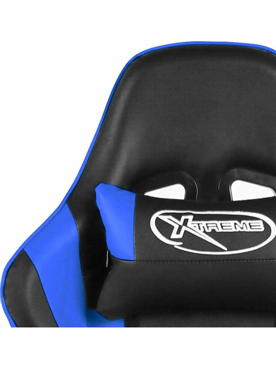 vidaXL 20490 Gaming Chair with Adjustable Arms Blue
