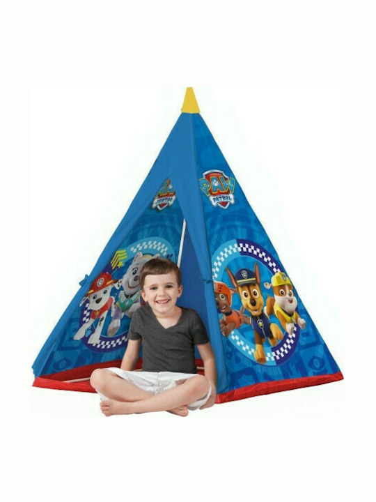 John Kids Indian Teepee Play Tent Paw Patrol for 3+ years Blue