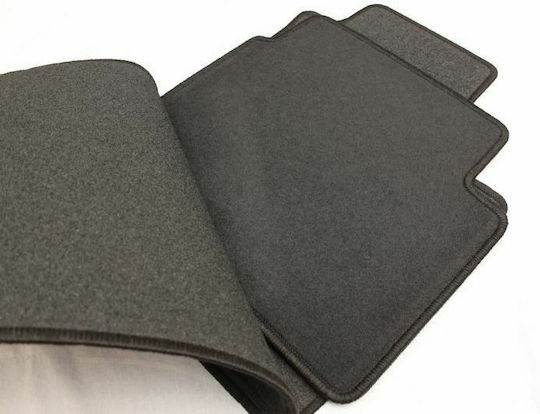 Petex Σετ Μπροστινά και Πίσω Πατάκια 4τμχ για Chevrolet Aveo 2002-2011 Μαύρα