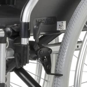 Meyra Eurochair 1.750 Αναπηρικό Αμαξίδιο 24" Ελαφρού Τύπου 53cm 1.750 Ασημί