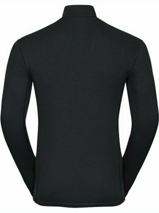 Odlo Active Warm Eco Bluza termică pentru bărbați cu mâneci lungi Negru