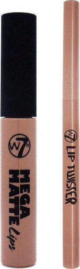 W7 Cosmetics Little Bang Set de machiaj pentru față și corpBuze Nude 2buc