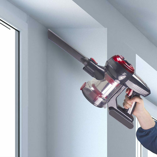 Beper Wiederaufladbar 2-in-1 Staubsauger Stick & Handgerät 22.2V Rot P202ASP100