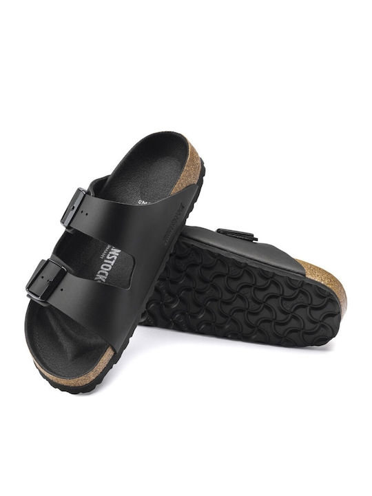 Arizona Birko-Flor Ανδρικά Σανδάλια σε Μαύρο Χρώμα Narrow Fit