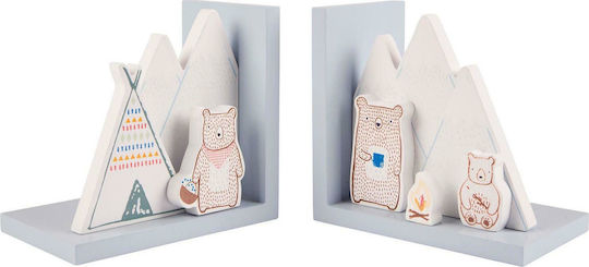 Sass & Belle Tabletop Decorative Bear Camp 2 Pieces