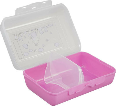 Emsa Kids Set Lunch Plastic Box Pink