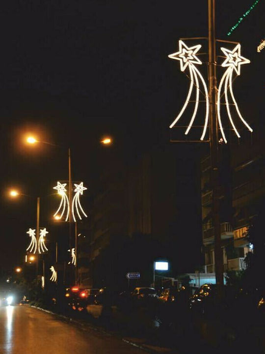 TechnoKat Plastic Christmas Decorative Pendant Star Yellow