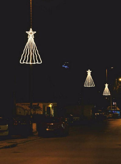 Beleuchtet Weihnachtsdekoration Baum Lichtschlauch 250cm