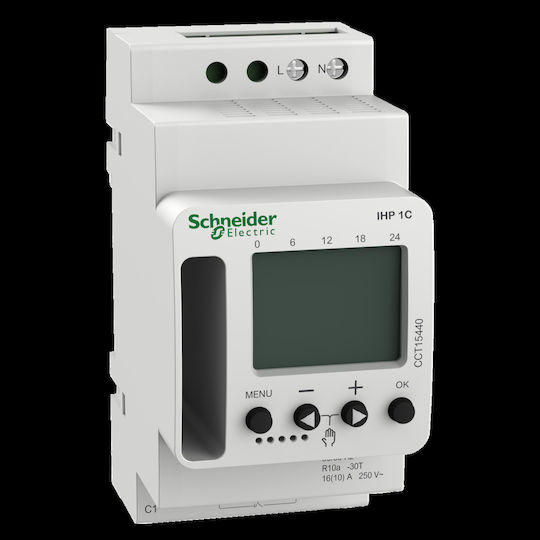 Schneider Electric Acti 9 Digital Time Delay Relay Daily With Standby 10 Years