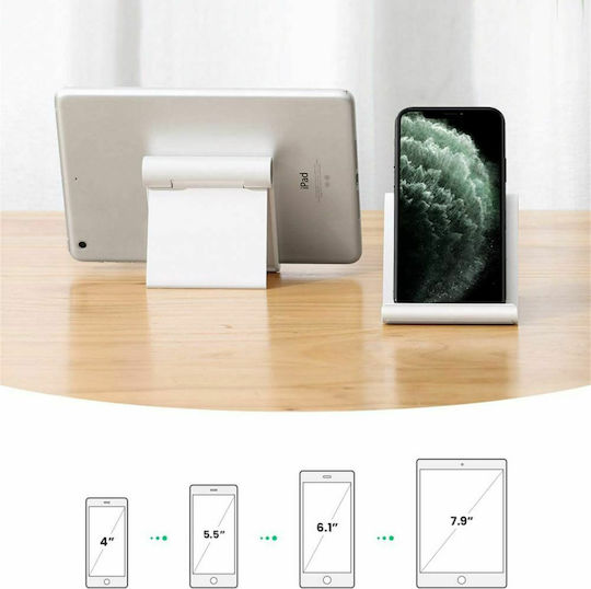 Tech-Protect Z1 Desk Stand for Mobile Phone in White Colour