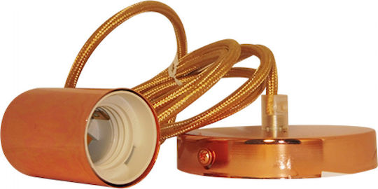 Elvhx Pendant Light Rose Gold with Socket E27