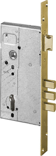 Cisa Eingelassene Schloss Bankschließfach mit Zylinder und Zentrum 45mm Gold Links