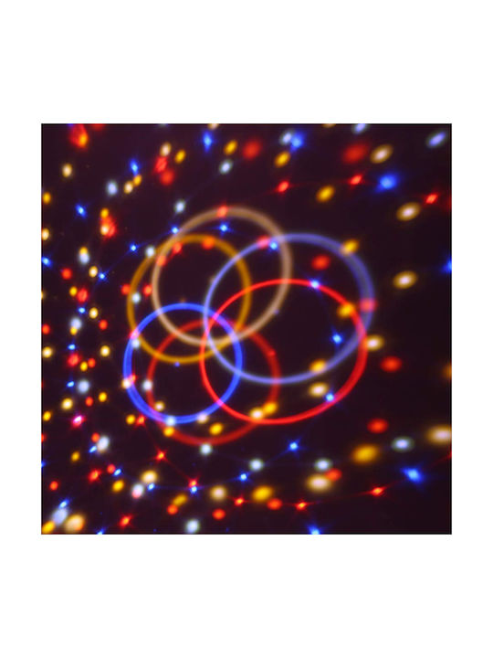 GloboStar Διακοσμητικό Φωτιστικό LED RGB Party Light 17x15x15εκ.