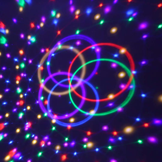 GloboStar Διακοσμητικό Φωτιστικό LED RGB Party Light 17x15x15εκ.
