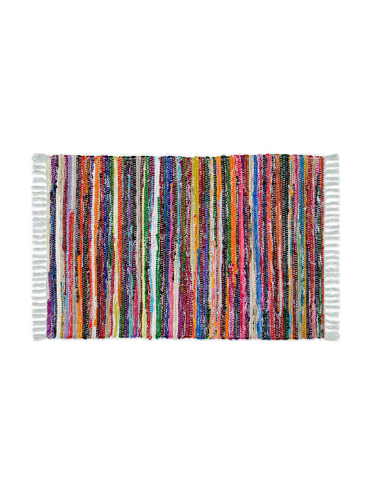 Tapicap 267 Rug Rectangular Cotton with Fringes Multi