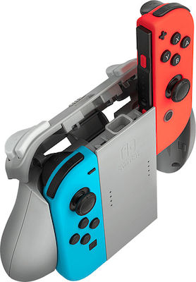 PDP Joy-Con Charging Grip Plus Ασύρματο Gamepad για Switch Γκρι