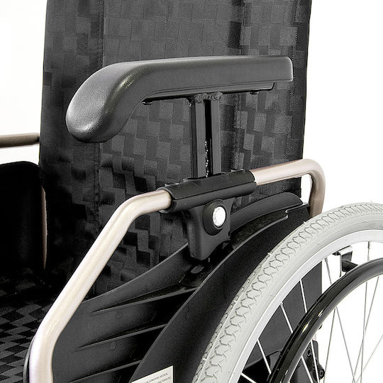 Vita Orthopaedics 09-2-037 VT403 D-Cross Rollstuhl 24" Klappbarer Licht Typ mit Einfacher Rücken Aluminium-Rollstuhl 46cm 09-2-037