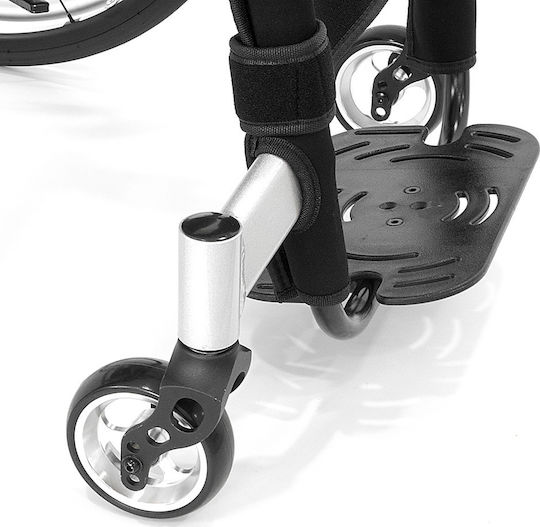 Vita Orthopaedics VT601 09-2-017 Leichtes Sport Rollstuhl 24" Klappbarer Licht Typ mit Einfacher Rücken Aluminium-Rollstuhl 42cm 09-2-017