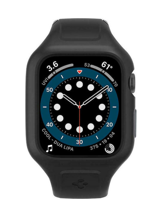 Spigen Liquid Air Pro Silikonhülle in Schwarz Farbe für Apple Watch 40mm