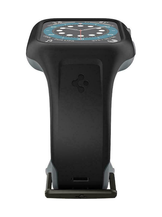 Spigen Liquid Air Pro Silikonhülle in Schwarz Farbe für Apple Watch 40mm