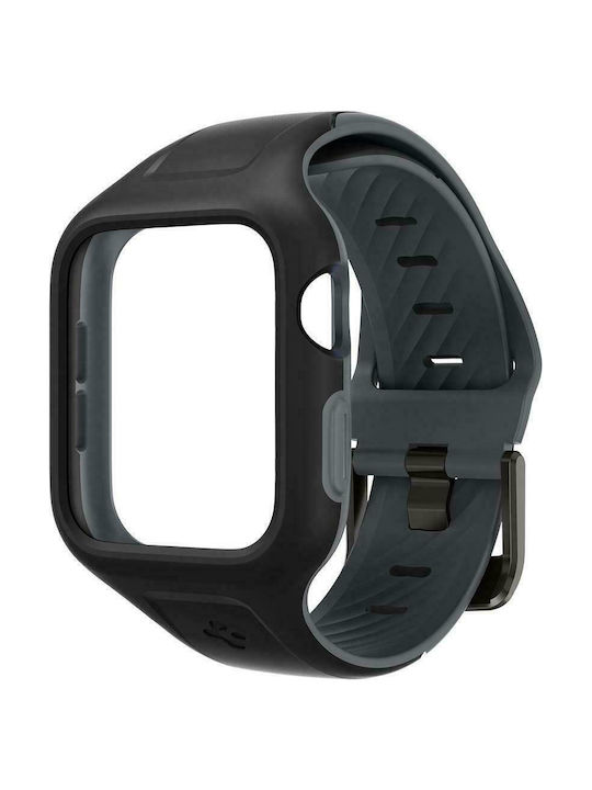 Spigen Liquid Air Pro Silicone Case Black Colour for Apple Watch 44mm