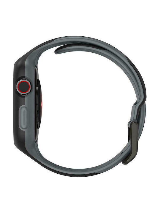 Spigen Liquid Air Pro Silicone Case Black Colour for Apple Watch 44mm