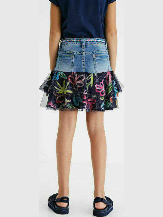 Kids' Denim Skirt Blue Fald Bovelace