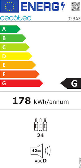 Cecotec Grand Sommelier 24000 02342 Răcitor de vinuri 24 sticle