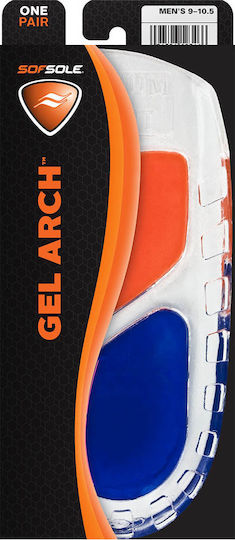 Sofsole Gel Arch Ανατομικοί Πάτοι Обувки Orange / Blue 58685 2бр