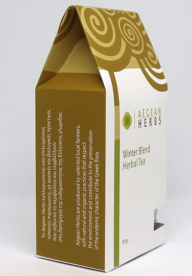 Aegean Herbs Winter Μείγμα Βοτάνων Βιολογικό Προϊόν 30gr
