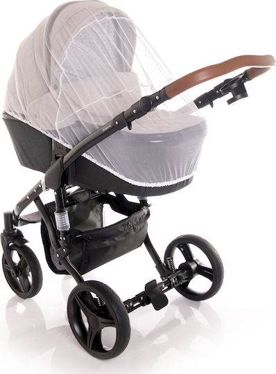 Lorelli Rimini 3 in 1 Reversible 3 in 1 Baby Stroller Suitable for Newborn Forest Steel Gray