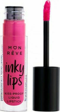 Mon Reve Inky Lips Kiss Proof Flüssig Lippenstift Matt