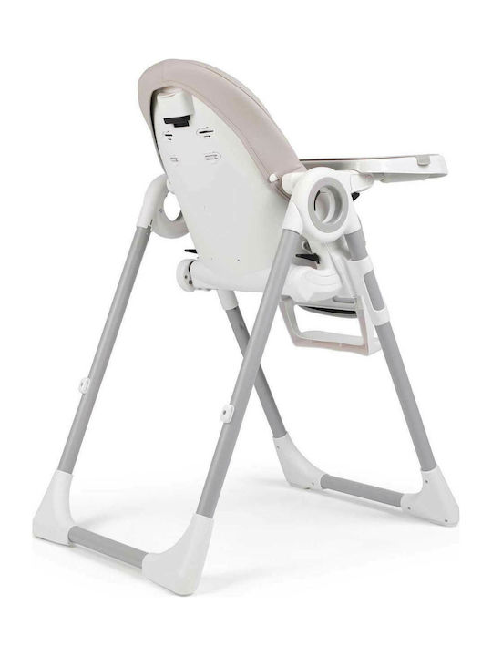 Nukido Belo Foldable Baby Highchair 3 in 1 with Adjustable Height Gray
