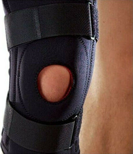 LP Support 779 Elastische Kniebandage aus Silikon mit Loch LP 779