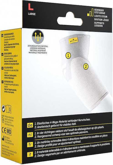Futuro Comfort Lift Elastic Elbow Brace in Beige color