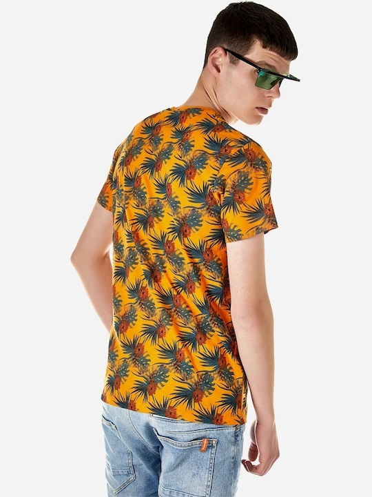 Brokers Jeans 21012-234-04 T-shirt Πορτοκαλί