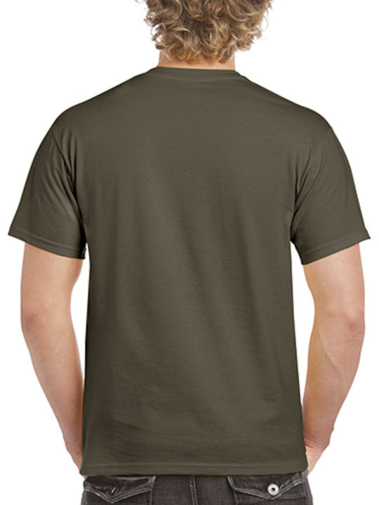 Gildan Men's Short Sleeve Promotional T-Shirt Green 2000-039