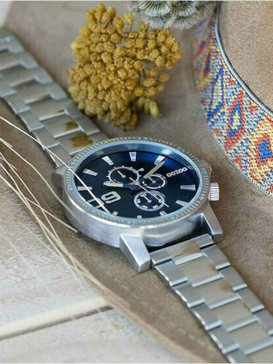 Oozoo Timepieces Ρολόι Μπαταρίας με Μεταλλικό Μπρασελέ