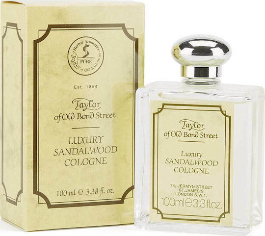 Taylor of Old Bond Street Luxury Sandalwood Cologne Eau de Cologne 100ml