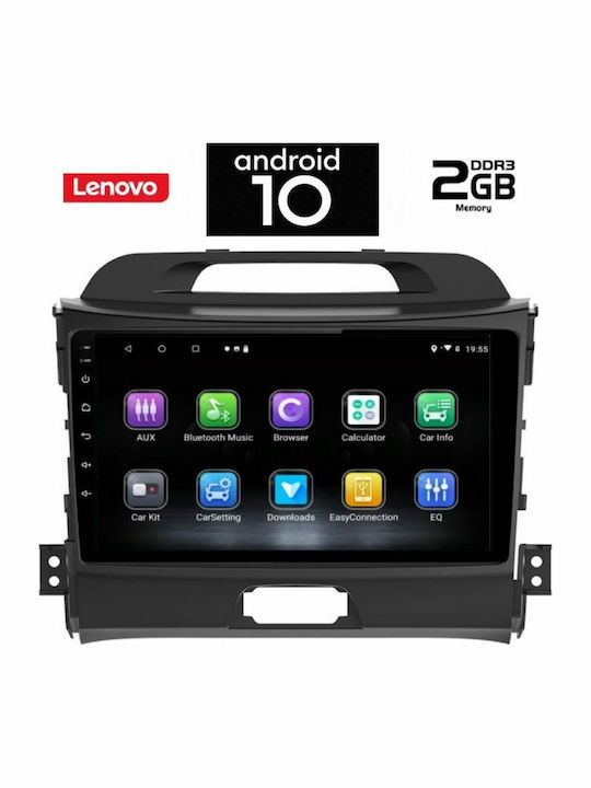Lenovo IQ-AN X6827 Ηχοσύστημα Αυτοκινήτου για Kia Sportage (Bluetooth/USB/AUX/WiFi/GPS) με Οθόνη Αφής 9"
