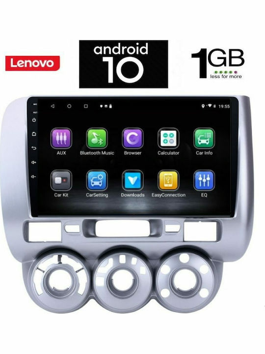 Lenovo Car-Audiosystem für Honda Jazz 2002-2008 mit A/C (Bluetooth/USB/AUX/WiFi/GPS) mit Touchscreen 9" IQ-AN X5770_GPS