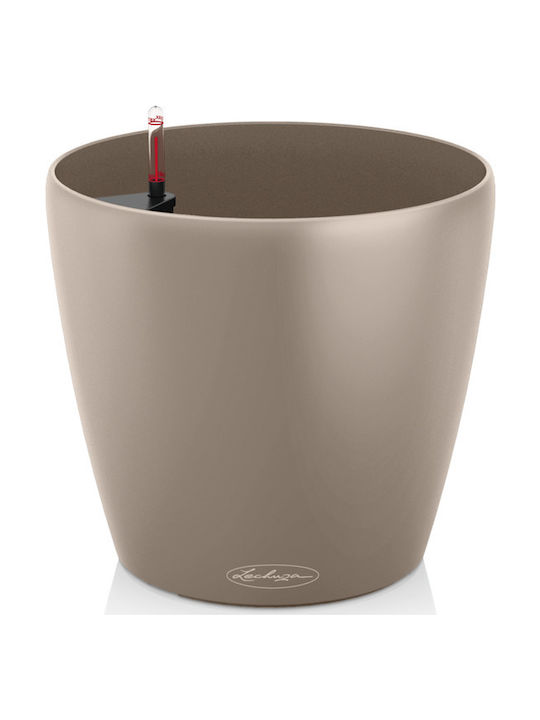 Lechuza Classico Color 35 Flower Pot Self-Watering 35x33cm in Brown Color 13225