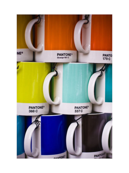 Pantone Lifestyle Κούπα από Πορσελάνη Γαλάζια 375ml