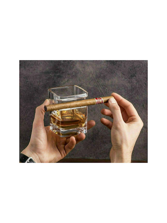 Gadget Master Glas Whiskey in Transparent Farbe 300ml 1Stück