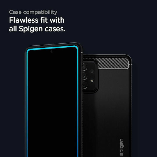 Spigen Align Master GLAS.TR Full Face Tempered Glass (Galaxy A72) AGL02828