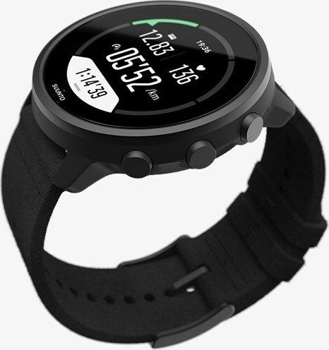 Suunto 7 Титан 50мм Водоустойчив Смартчасовник с Пулсомер (Matte Black Titanium)