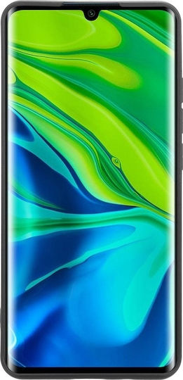 Crong Color Flexible Premium Back Cover Σιλικόνης Μαύρο (Xiaomi Mi Note 10 / Mi Note 10 Pro)